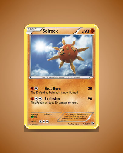 Collector’s Guide: Solrock (Plasma Storm #74)