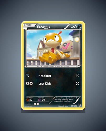 Collector’s Guide: Scraggy (Plasma Storm #85)