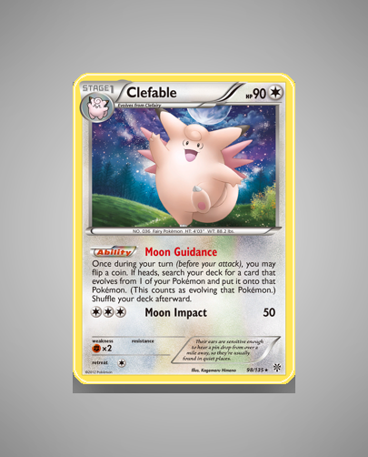 Collector’s Guide: Clefable (Plasma Storm #98)