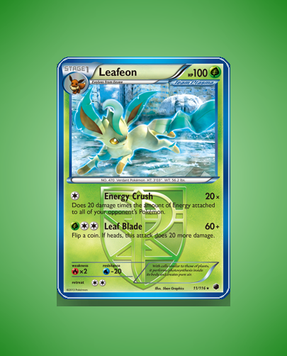 Collector’s Guide: Leafeon (Plasma Freeze #11)