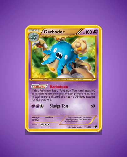 Collector’s Guide: Garbodor (Plasma Freeze #119)