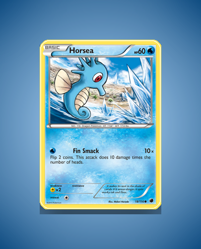 Collector’s Guide: Horsea (Plasma Freeze #18)