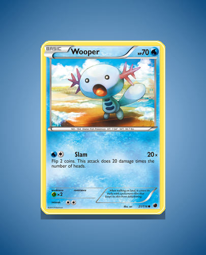 Collector’s Guide: Wooper (Plasma Freeze #21)