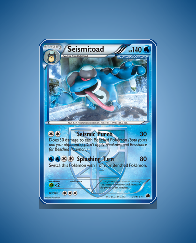 Collector’s Guide: Seismitoad (Plasma Freeze #26)
