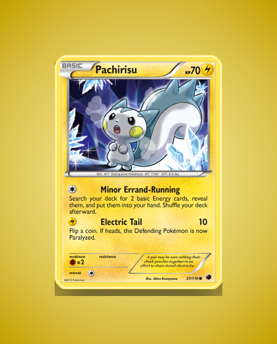 Collector’s Guide: Pachirisu (Plasma Freeze #37)