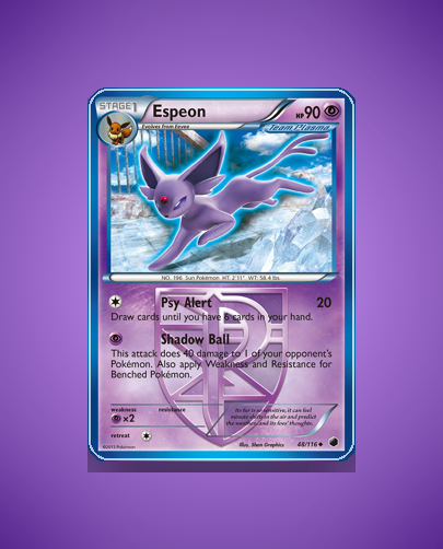 Collector’s Guide: Espeon (Plasma Freeze #48)