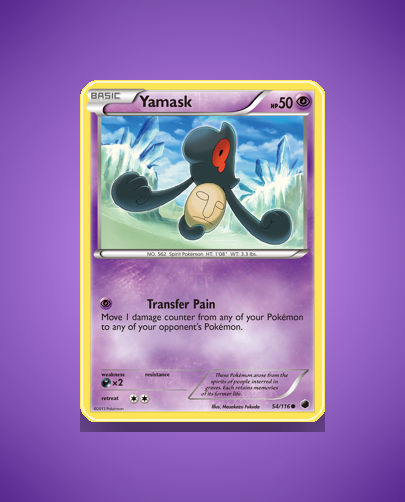 Collector’s Guide: Yamask (Plasma Freeze #54)