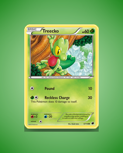Collector’s Guide: Treecko (Plasma Freeze #6)