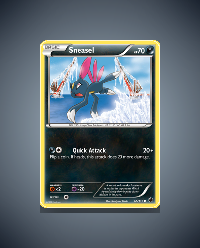 Collector’s Guide: Sneasel (Plasma Freeze #65)