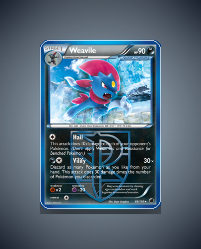 Collector’s Guide: Weavile (Plasma Freeze #66)