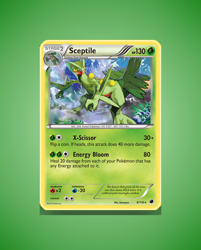 Collector’s Guide: Sceptile (Plasma Freeze #8)