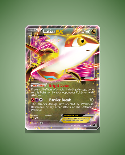 Collector’s Guide: Latias-EX (Plasma Freeze #85)