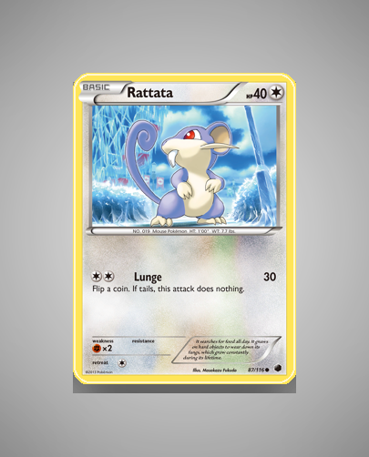 Collector’s Guide: Rattata (Plasma Freeze #87)