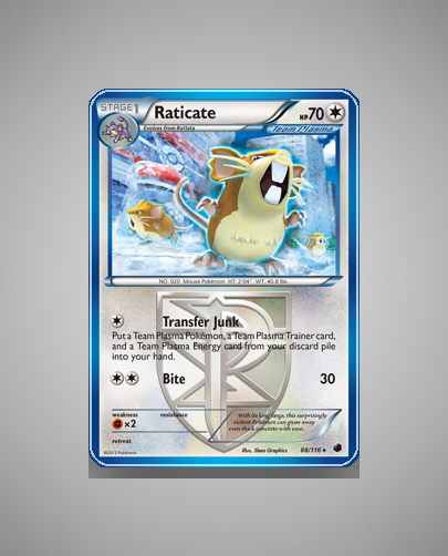 Collector’s Guide: Raticate (Plasma Freeze #88)