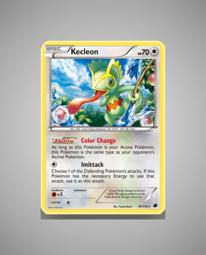 Collector’s Guide: Kecleon (Plasma Freeze #94)