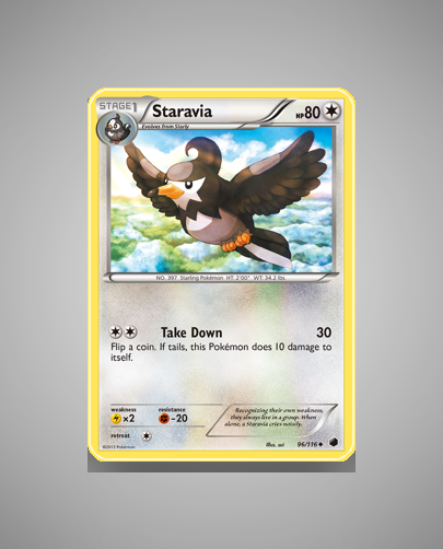 Collector’s Guide: Staravia (Plasma Freeze #96)