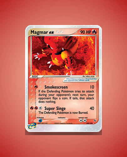 Collector’s Guide: Magmar ex (Ruby Sapphire #100)