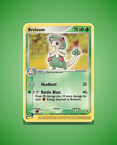 Collector’s Guide: Breloom (Ruby Sapphire #16)