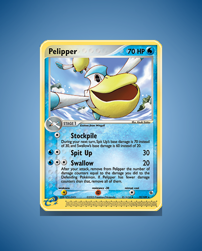Collector’s Guide: Pelipper (Ruby Sapphire #19)