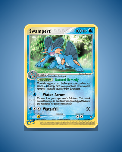 Collector’s Guide: Swampert (Ruby Sapphire #23)