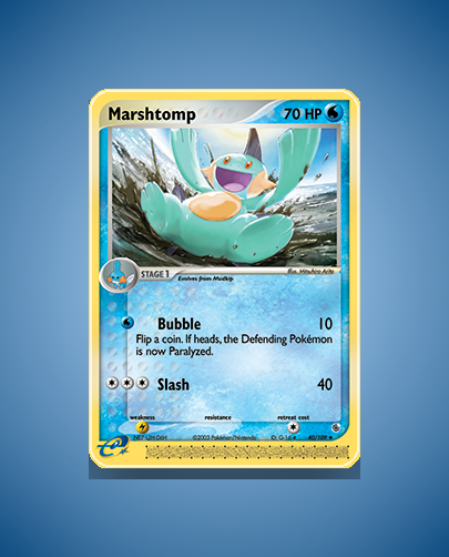 Collector’s Guide: Marshtomp (Ruby Sapphire #40)