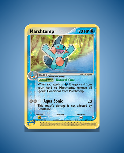 Collector’s Guide: Marshtomp (Ruby Sapphire #41)