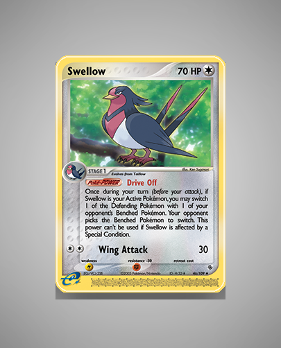 Collector’s Guide: Swellow (Ruby Sapphire #46)