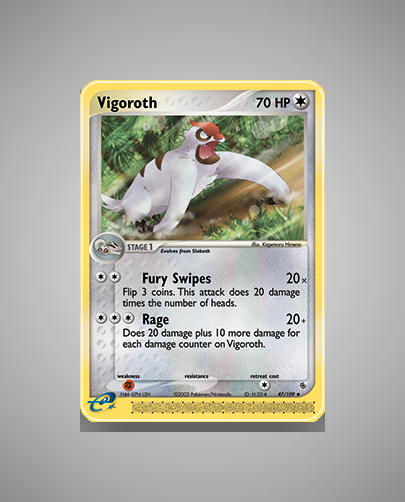 Collector’s Guide: Vigoroth (Ruby Sapphire #47)