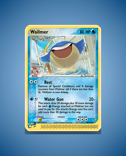 Collector’s Guide: Wailmer (Ruby Sapphire #48)