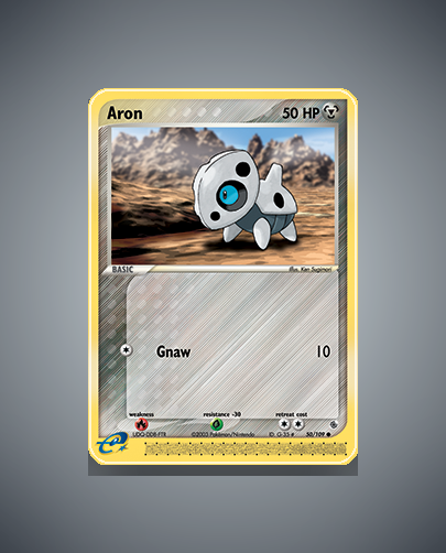 Collector’s Guide: Aron (Ruby Sapphire #50)