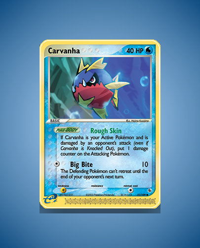 Collector’s Guide: Carvanha (Ruby Sapphire #51)