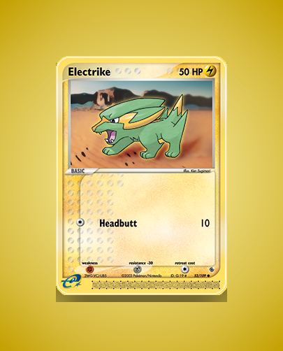 Collector’s Guide: Electrike (Ruby Sapphire #52)
