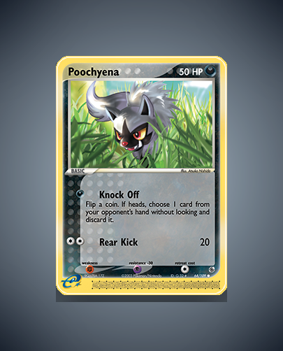 Collector’s Guide: Poochyena (Ruby Sapphire #64)