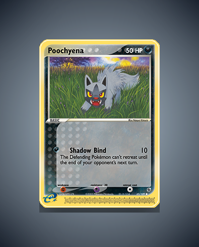 Collector’s Guide: Poochyena (Ruby Sapphire #65)