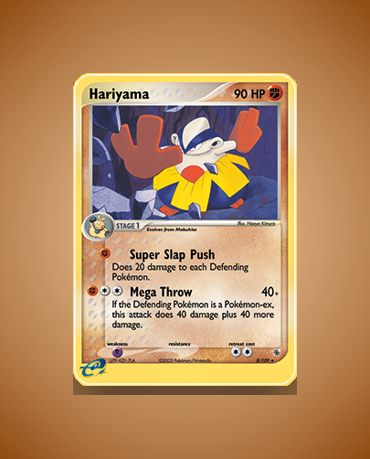 Collector’s Guide: Hariyama (Ruby Sapphire #8)