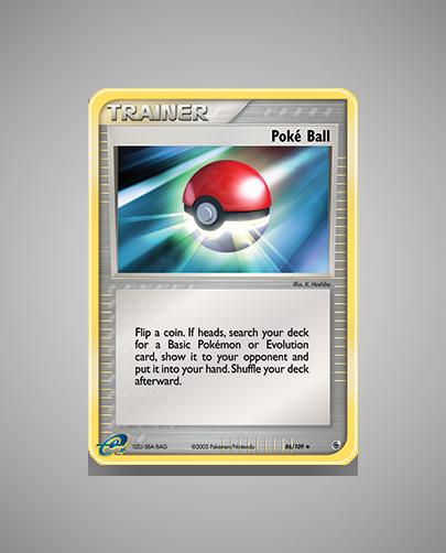 Collector’s Guide: Poké Ball (Ruby Sapphire #86)