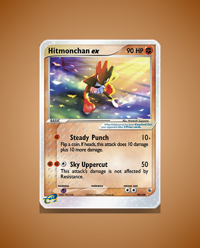 Collector’s Guide: Hitmonchan ex (Ruby Sapphire #98)