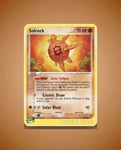Collector’s Guide: Solrock (Sandstorm #13)