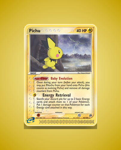 Collector’s Guide: Pichu (Sandstorm #20)