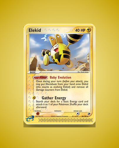 Collector’s Guide: Elekid (Sandstorm #36)