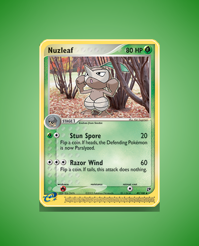 Collector’s Guide: Nuzleaf (Sandstorm #49)