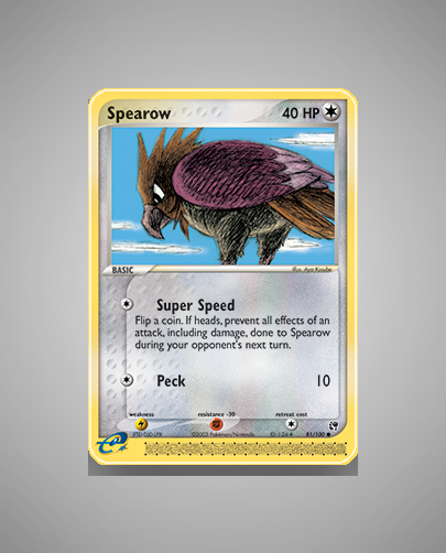 Collector’s Guide: Spearow (Sandstorm #81)