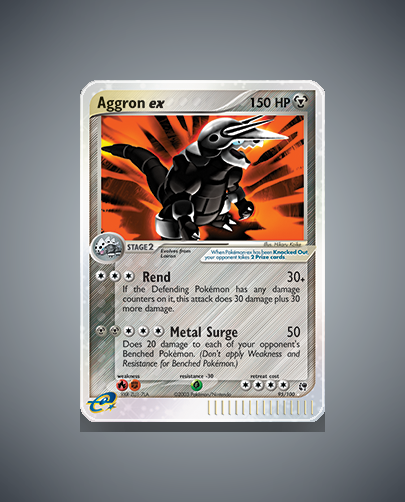 Collector’s Guide: Aggron ex (Sandstorm #95)