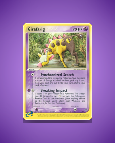 Collector’s Guide: Girafarig (Dragon #16)