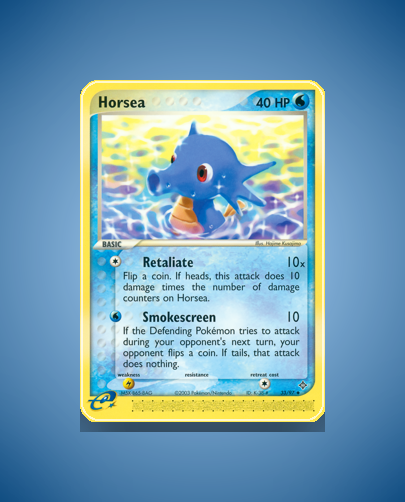 Collector’s Guide: Horsea (Dragon #33)