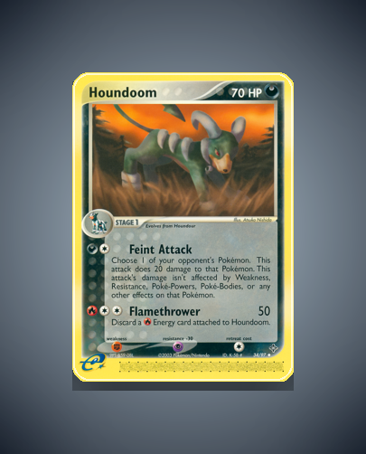 Collector’s Guide: Houndoom (Dragon #34)