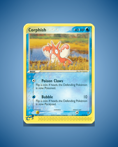 Collector’s Guide: Corphish (Dragon #52)