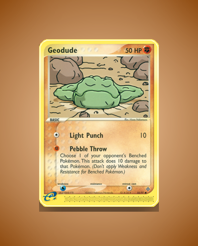 Collector’s Guide: Geodude (Dragon #55)