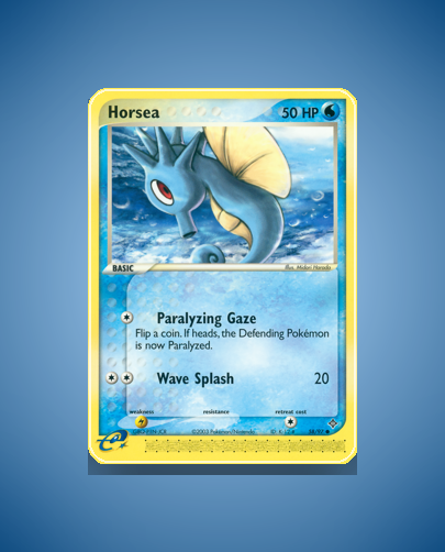 Collector’s Guide: Horsea (Dragon #58)