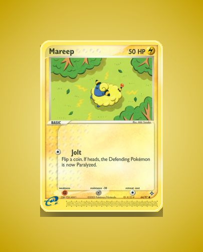 Collector’s Guide: Mareep (Dragon #64)